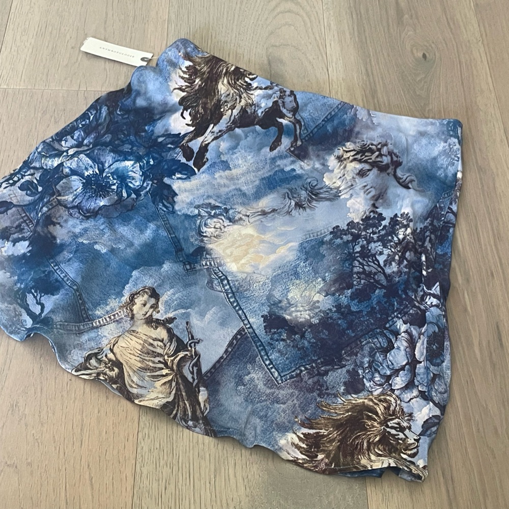 The Tilda Mini Slip Skirt by Anthropologie Size Small - Picture 2 of 11